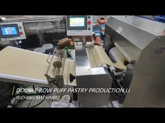 SUS-Machine 100pcs/M van de Bakkerijrookwolk Automatic Puff Pastry die Machine maken