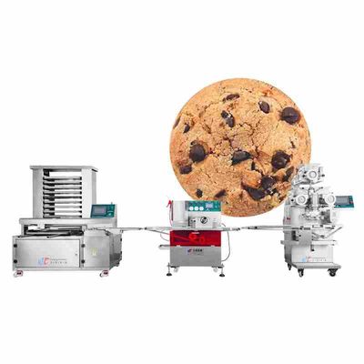 220V Industrial Puff Pastry Machine 90 Pcs/M Bakery Puff Making Machine