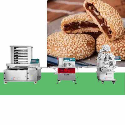 220V Industrial Puff Pastry Machine 90 Pcs/M Bakery Puff Making Machine