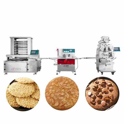 220V Industrial Puff Pastry Machine 90 Pcs/M Bakery Puff Making Machine