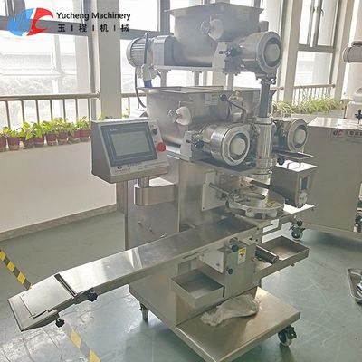 PLC 2KW Industrial Meatball Maker Automatic Encrusting Machine High Accurate